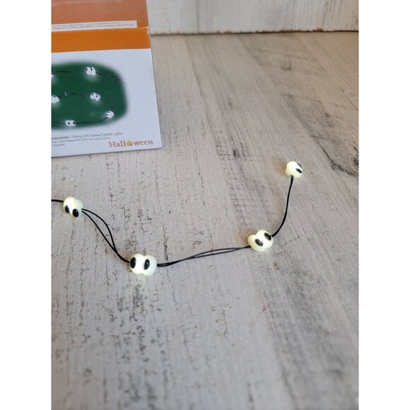 Dept 56 800035 String of 8 spooky eyeball lights Halloween Village accessory - Picture 4 of 6